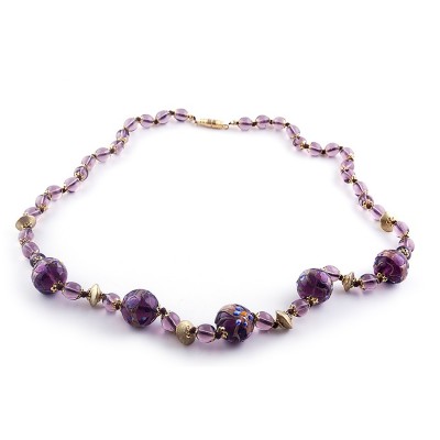 Colier FLOREALE lila