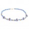 Colier FLOREALE bleu lavanda