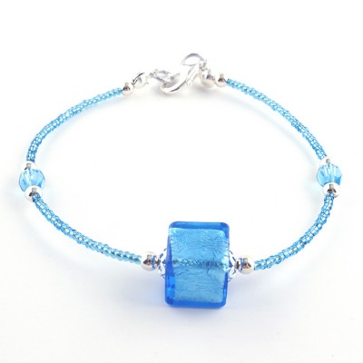 Bratara CUBICO 1 bleu ciel