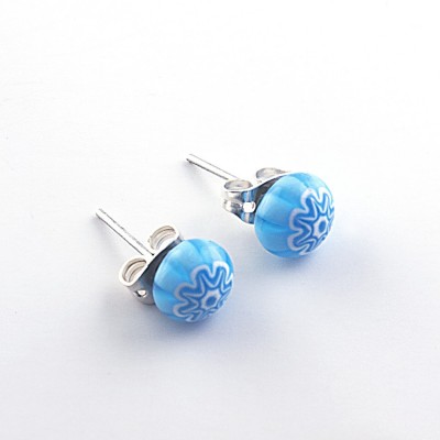 Cercei MICRO bleu ciel