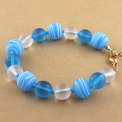 Bratara DELICATO bleu ciel